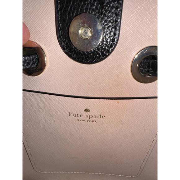 Shoulder Bag / Bucket Bag / Kate Spade / Marti Small bucket Bag / Black Leather - Picture 9 of 11